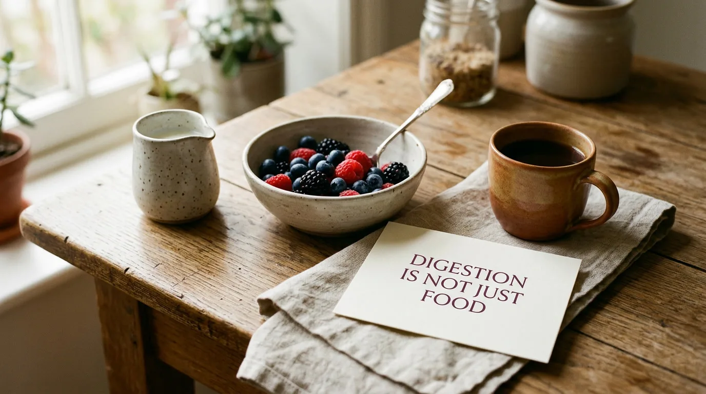 Din digestion: hur du är byggd att ta in mat och allt annat